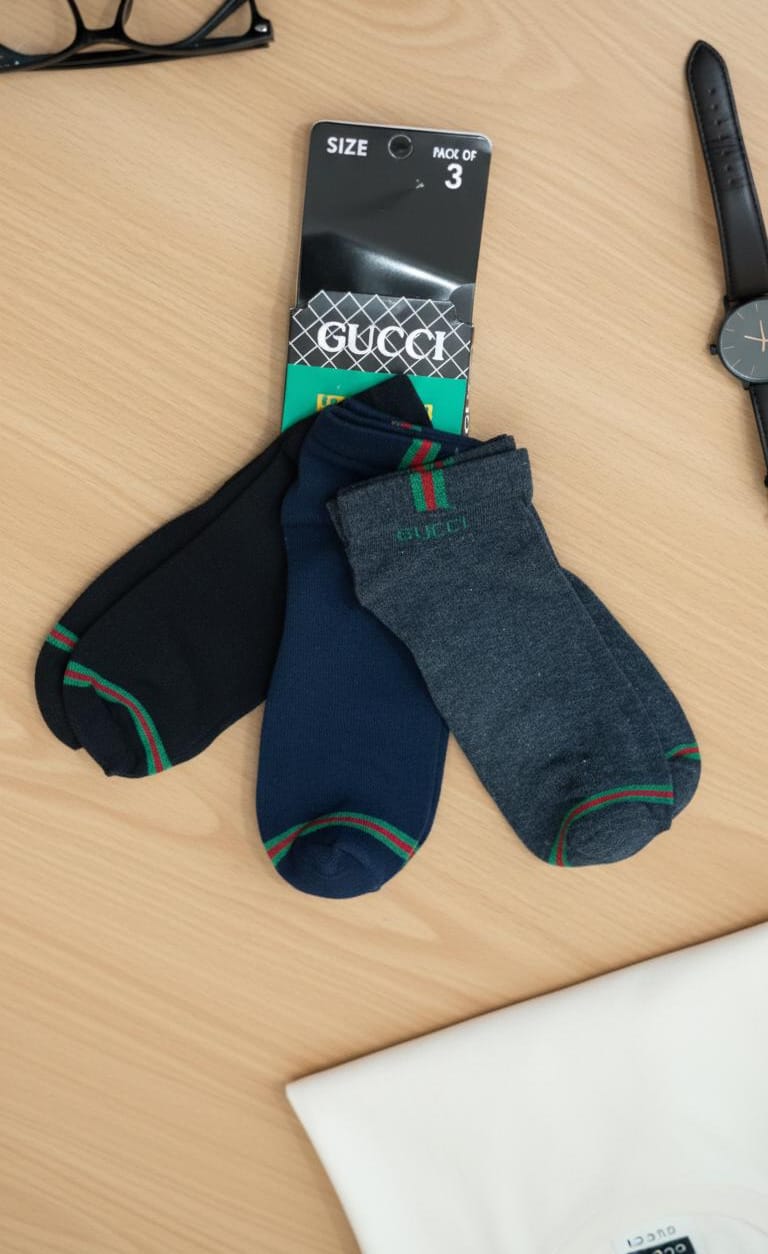 ANKLE S0CKS 3PC MULTI SET